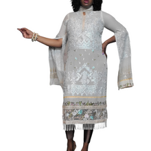 Load image into Gallery viewer, Preowned Traditional Maslin Tunic Dress Size L
