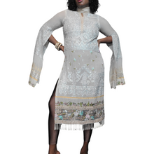 Load image into Gallery viewer, Preowned Traditional Maslin Tunic Dress Size L
