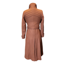 Load image into Gallery viewer, 1970s Wool Pin Tuck Dress Coat
