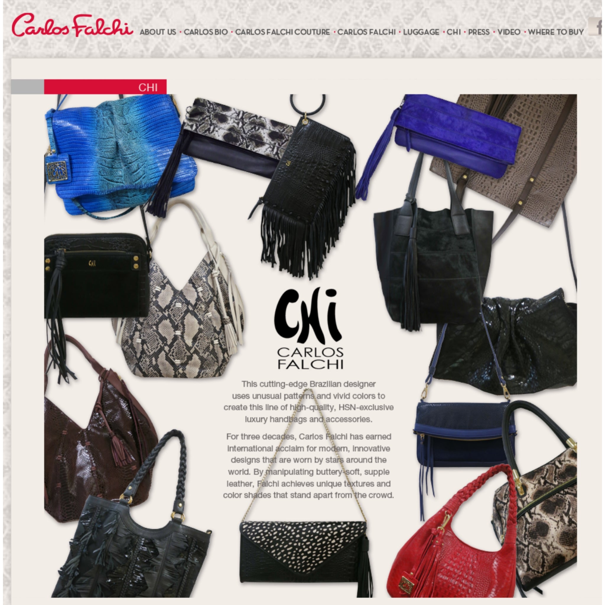 Chi by falchi handbags sale