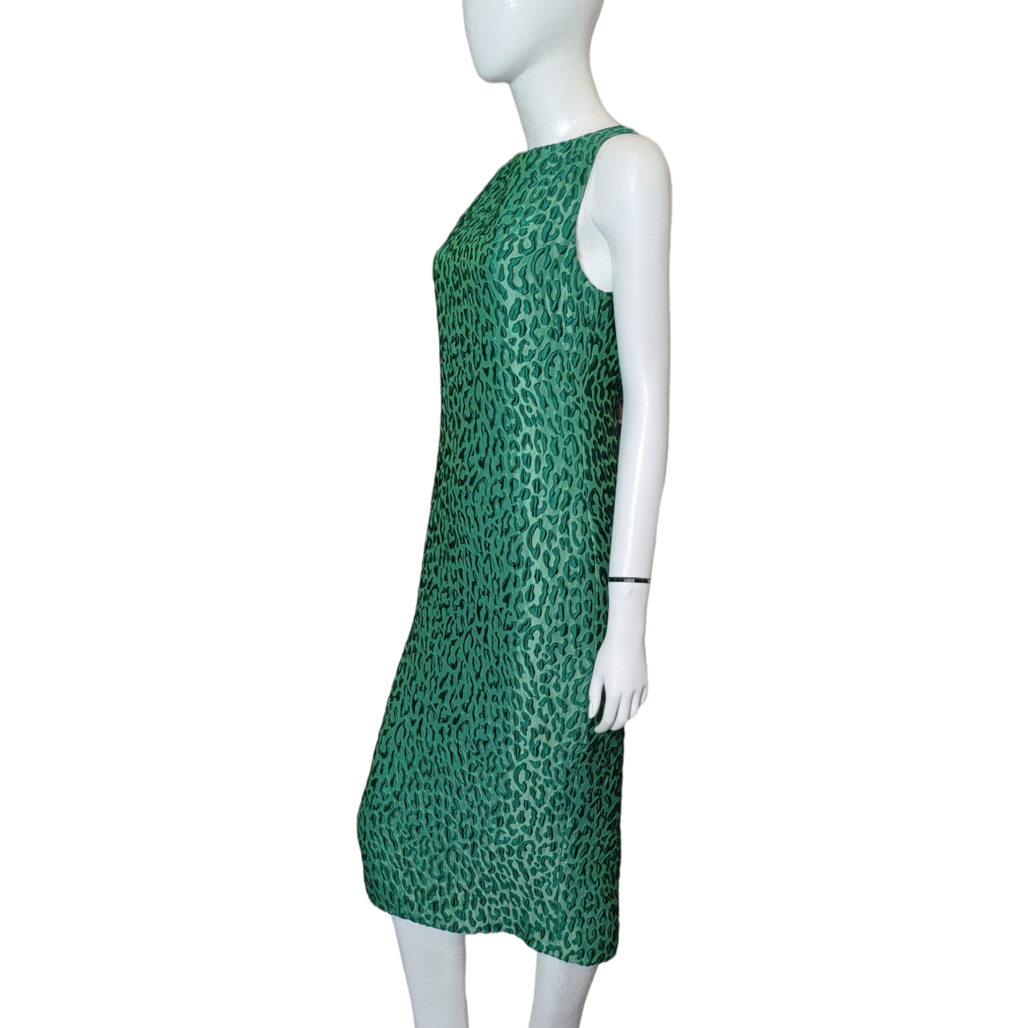 Brandon maxwell leopard dress hotsell