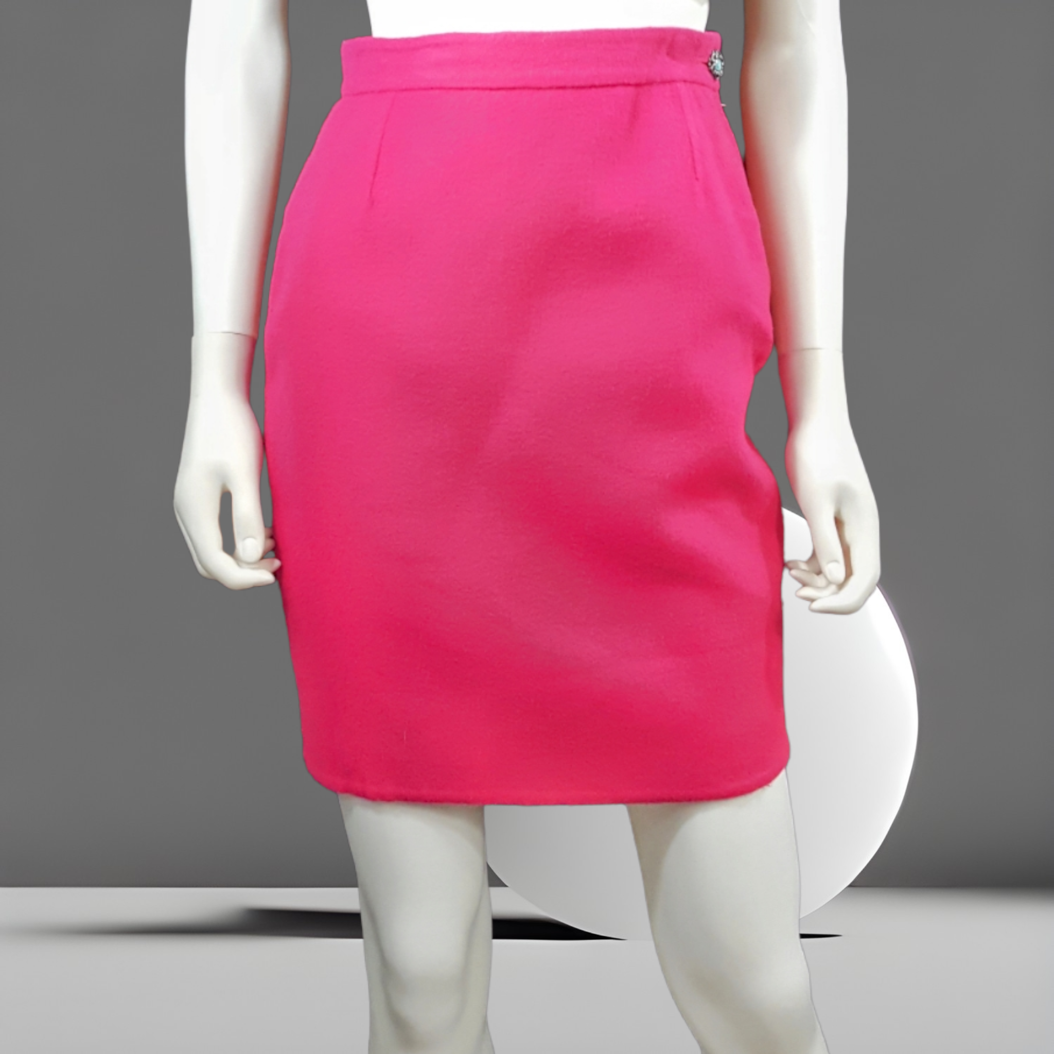 Cerise pink pencil skirt best sale